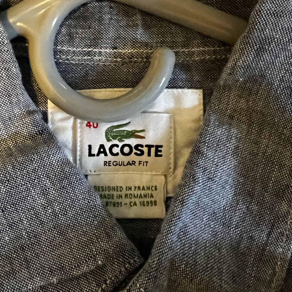 Lacoste Button Down Shirt - Picture 2 of 2